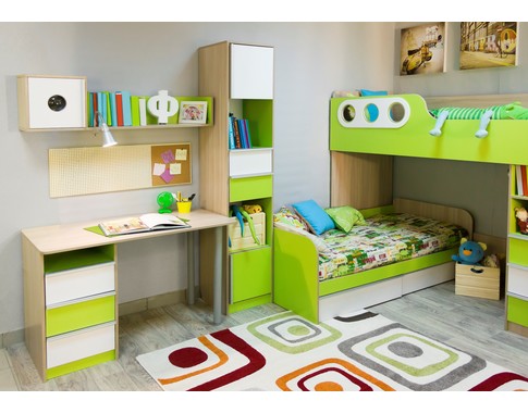 Детская комната для двоих детей подростков "Беби Бум" в нескольких цветовых решениях