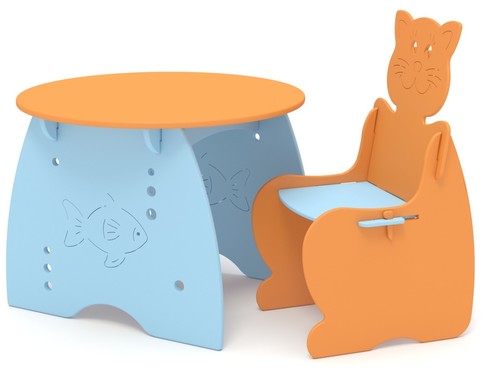 Комплект детской игровой мебели "Кошка"
