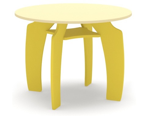 Детский столик "Тип-Топ" в желтом цвете