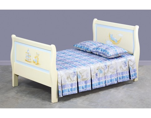 Детская кровать - ладья "Любимая сказка, Морская"