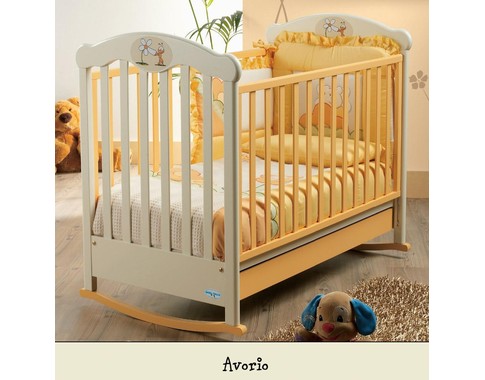 Детская кроватка-качалка "Amica"