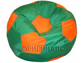 Кресло-мяч детское зелено-оранжевое