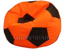 Кресло-мяч детское оранжево-коричневое