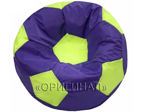 Кресло-мяч детское фиолетово-салатовое