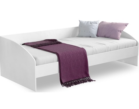 Кровать-диван под матрас 90-200 из коллекции "White"
