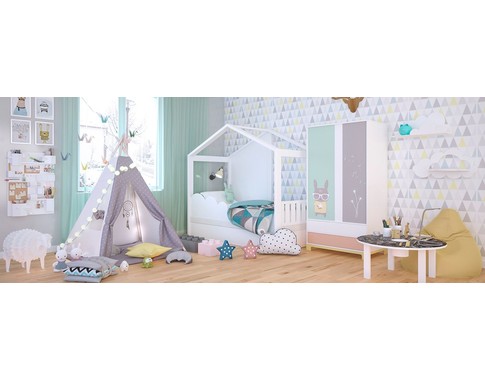 Коллекция мебели для детской комнаты "Funny Bunny"