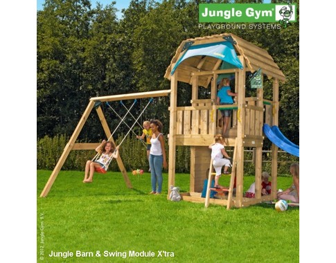 Детский городок "Jungle Barn & Swing Module X'tra"