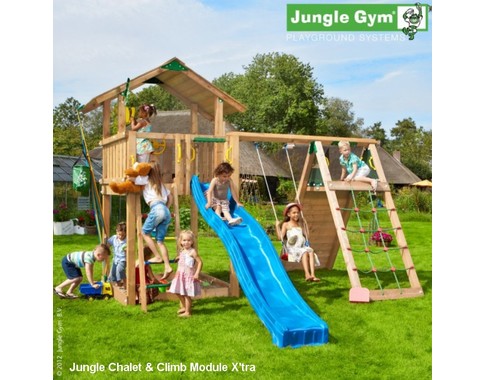 Детский городок "Jungle Chalet & Climb Module X'tra"