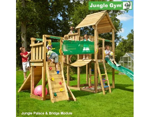 Детский городок "Jungle Palace & Bridge Module X'tra"