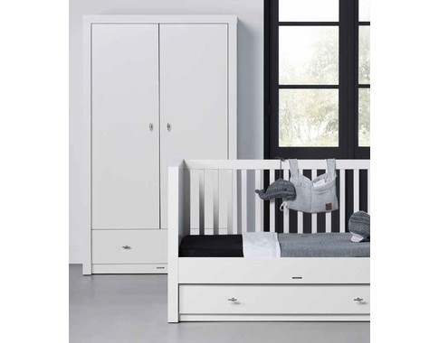Белая мебель для младенцев "Diamond II White"