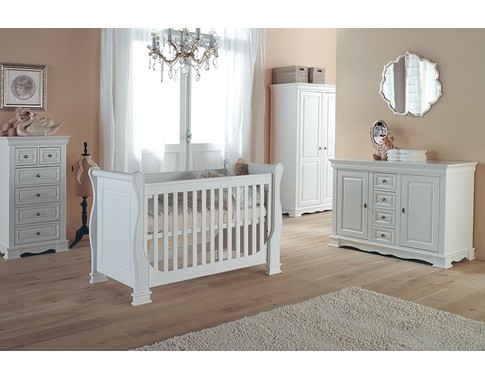 Мебель белая для новорожденных "Louise de Philippe"