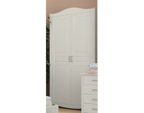 Двухдверный комбинированный шкаф для одежды "Снежана"