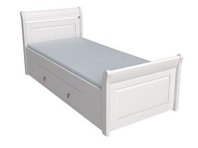 Кровать с ящиком под матрас 90x200 см из коллекции "Бейли"