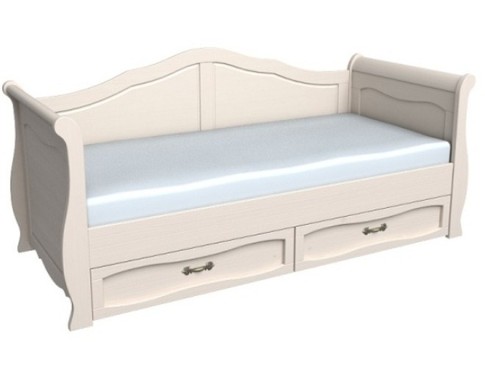 Кровать-диван под матрас 90х200 из коллекции "Лебо" 