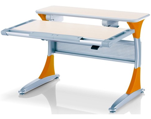 Растущий стол для школьника оранжевый Comf-Pro "BD-333"