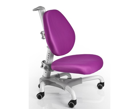 Фиолетовое ортопедическое кресло для школьника "Mealux Y-718"