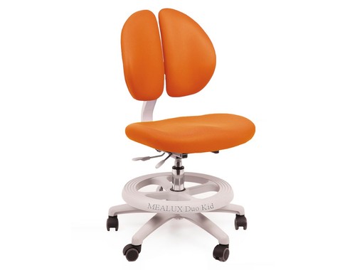 Регулируемый стул для школьника "Mealux Duo Kid Y-616" (оранжевый)