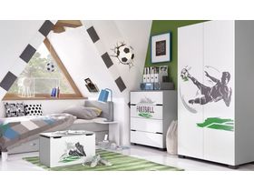 Детская комната для мальчиков в тематическом стиле "Football" 