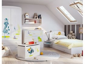 Детская комната для малышей "Happy Animals White" 