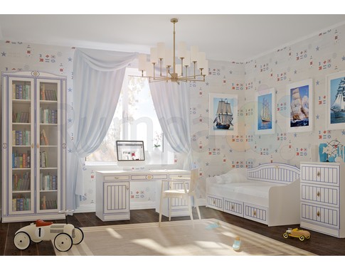Детская модульная комната "КАПИТАН" для мальчика