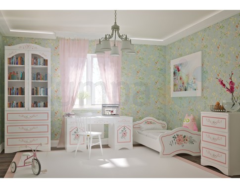 Комната для девочки "ПРОВАНС" в белом цвете