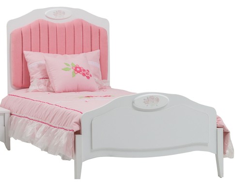 Детская кровать для девочки в нескольких размерах из коллекции "Crown"