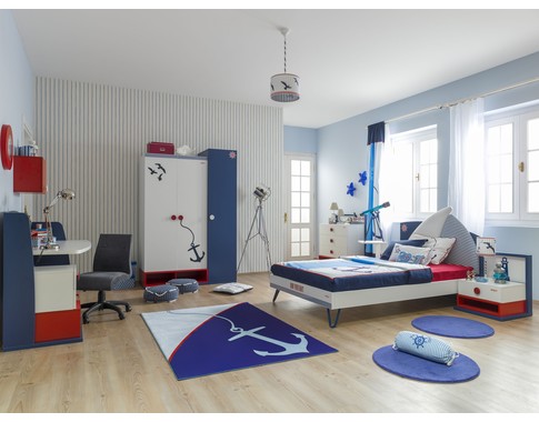 Детская комната "Nautica" в морском стиле для мальчишек