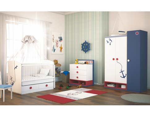 Детская комната для новорожденных "Nautica"
