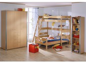 Мебель в детскую комнату "Varietta" из массива бука с кроватями чердаками