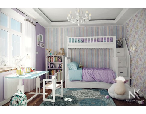Детская спальня для двух девочек "Фиона"