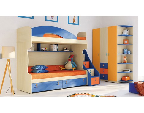 Детская комната для двоих детей "МИА" (Комбинация 2)