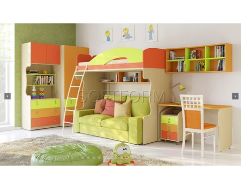 Детская комната для двоих детей "МИА" (Комбинация 4)