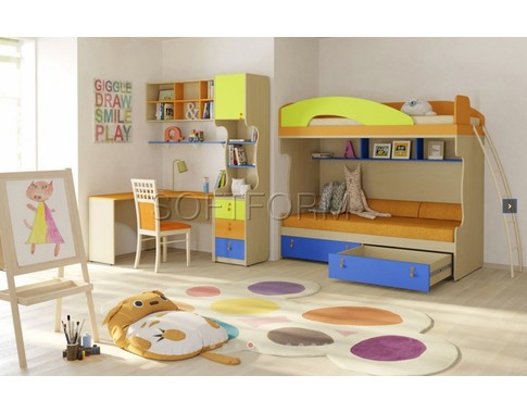 Детская комната для двоих детей "МИА" (Комбинация 6)
