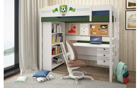Кровать-чердак для детей: конструктивные особенности изделия